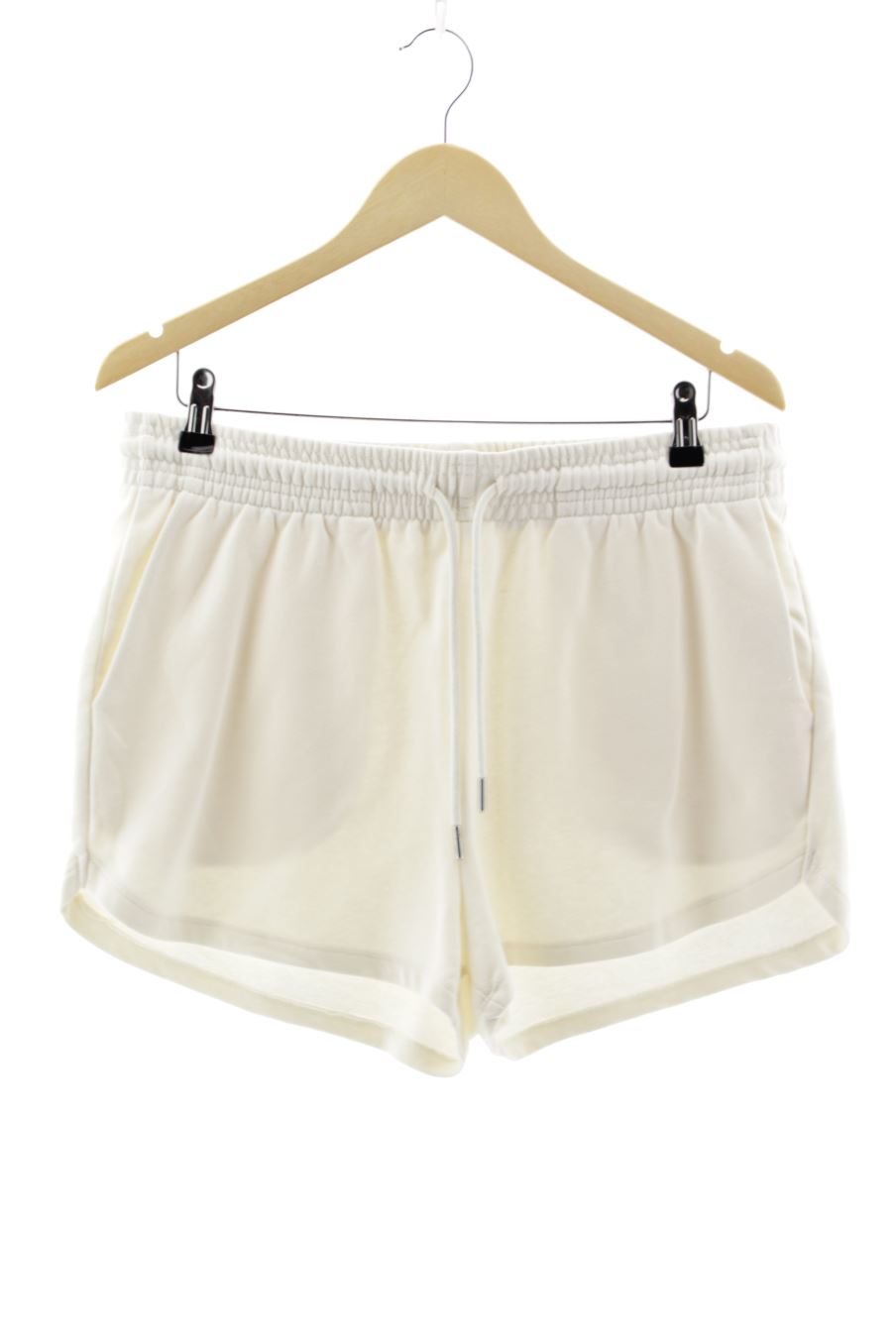 Pantalones cortos de deporte de H&M de la talla L, de color beige