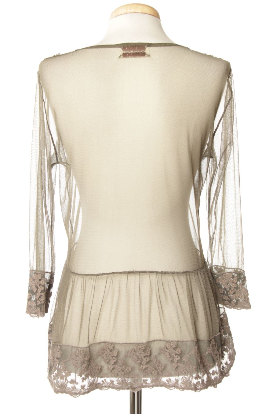 Blouse à manches longues Charlie Joe de la taille XS, de couleur gris