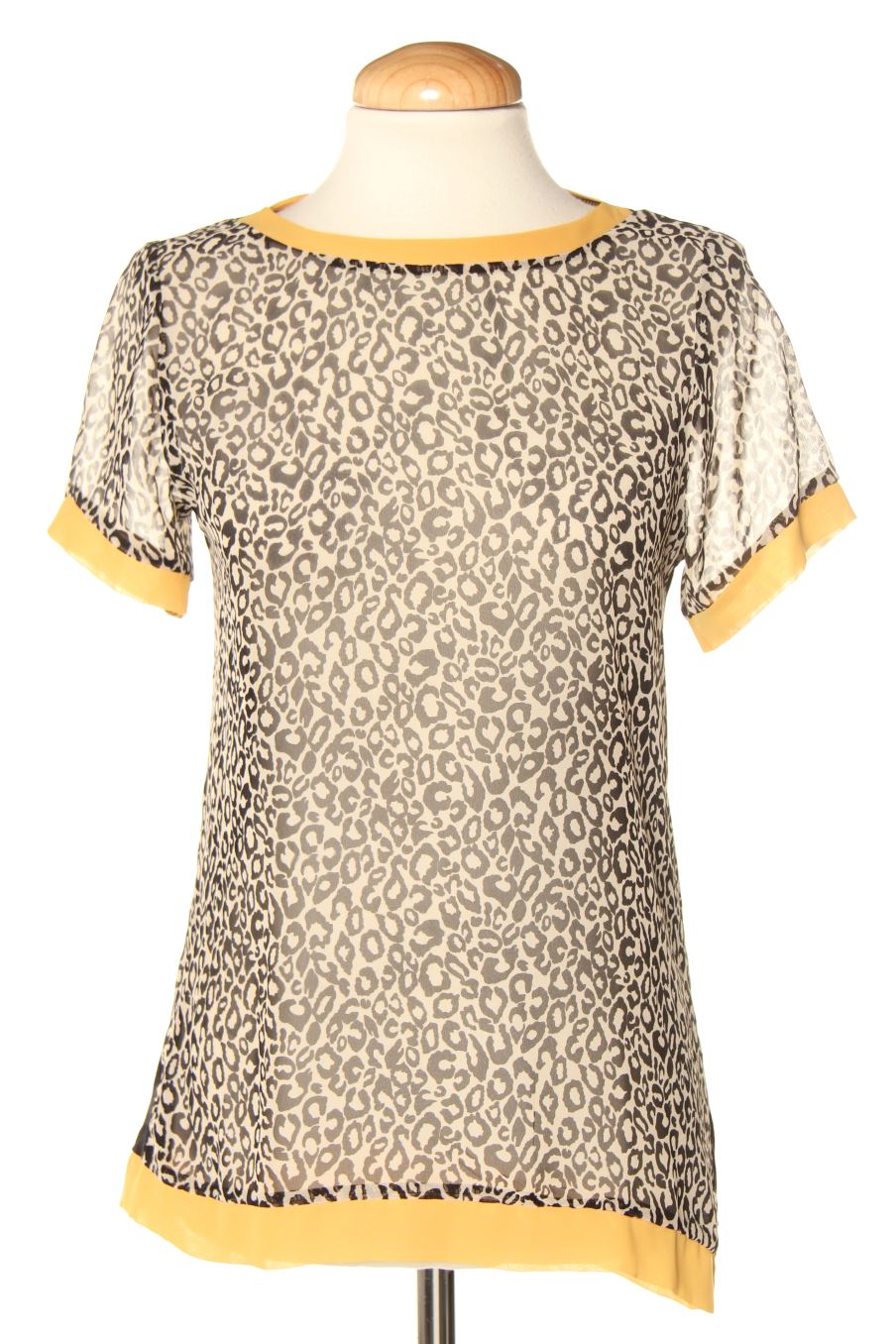 Blouse à manches courtes 3SUISSES de la taille XS, de couleur animal print