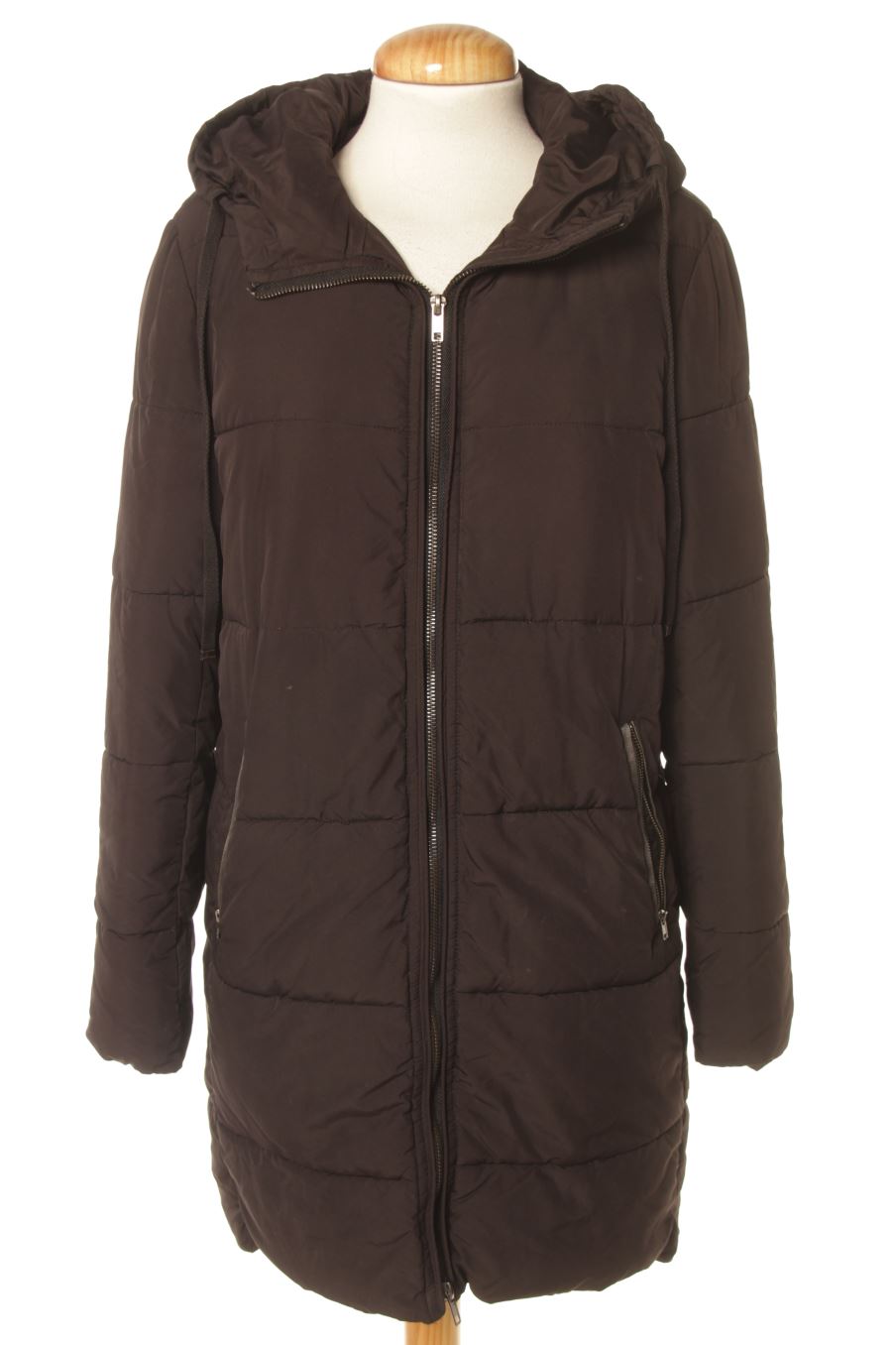 Abrigo de Mango de la talla XS, de color negro