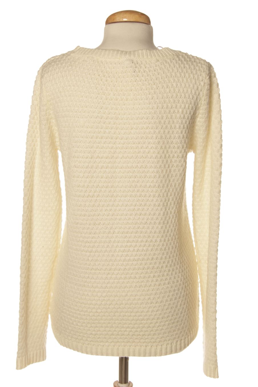 Pull Stradivarius de la taille L, de couleur beige