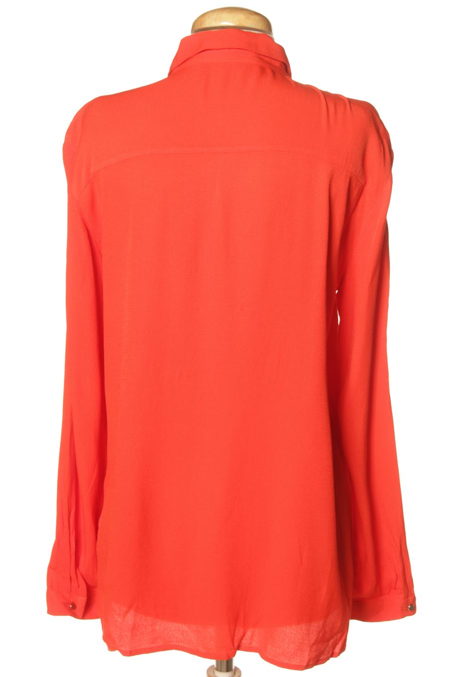 Chemise Zara de la taille M, de couleur orange