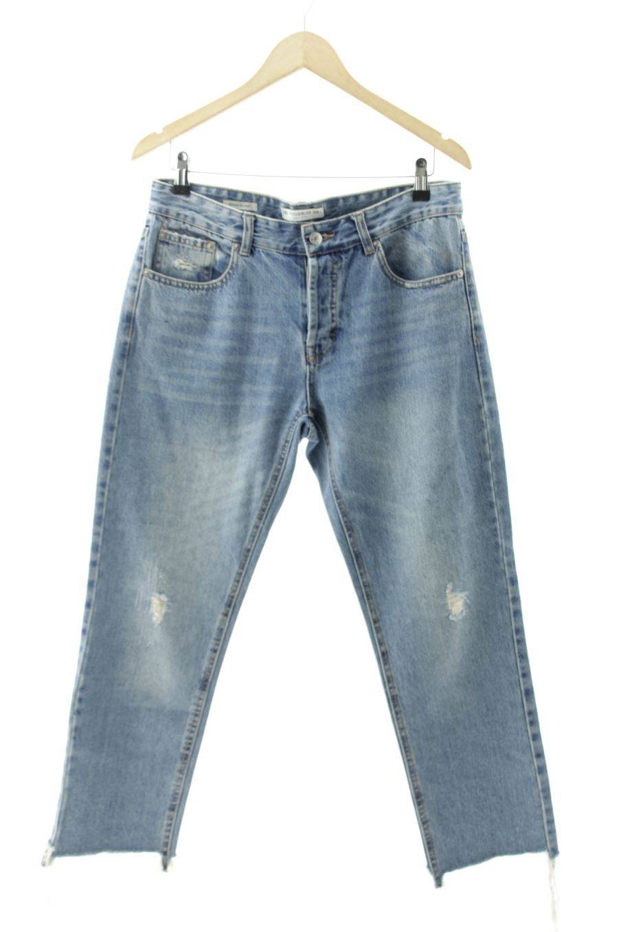 Jeans Pull & Bear de la taille 38, de couleur bleu de denim
