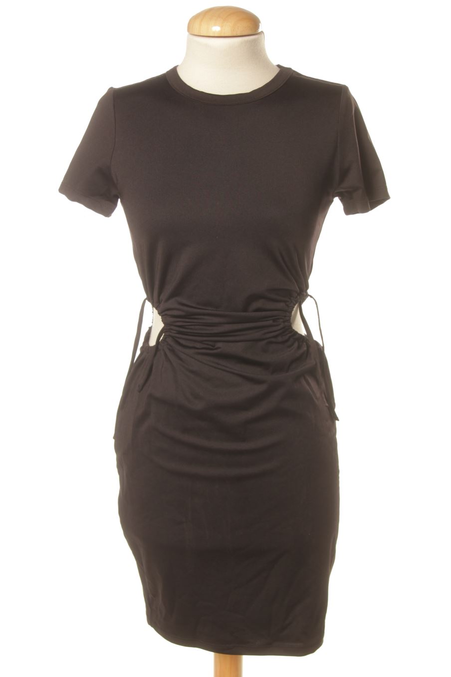 Vestito casual de H&M de la talla S, de color nero