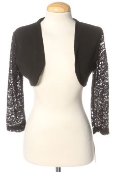 Gilet S Mocca blanca