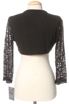 Gilet S Mocca blanca