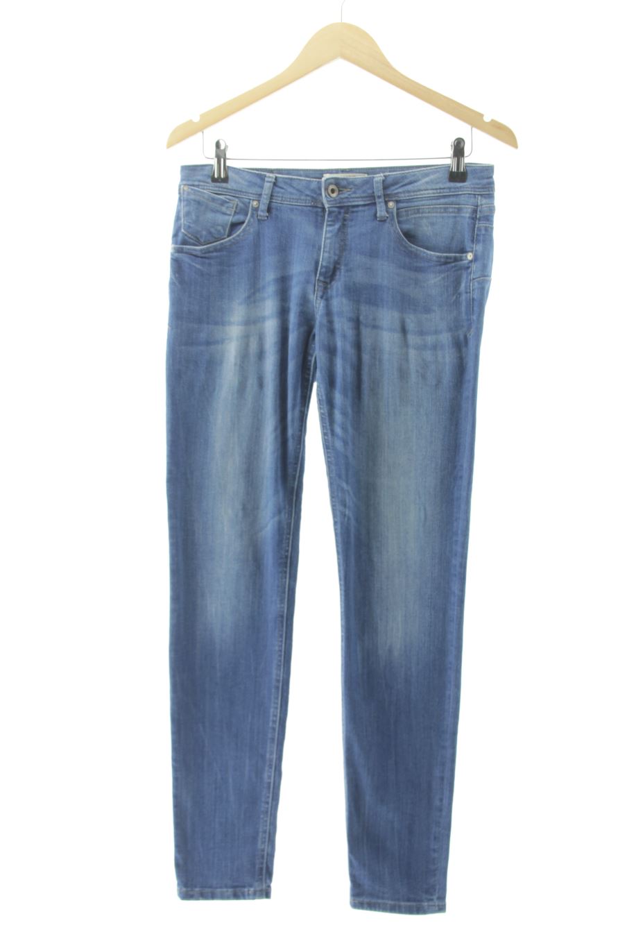 Jeans Mango de la taille 38, de couleur bleu de denim
