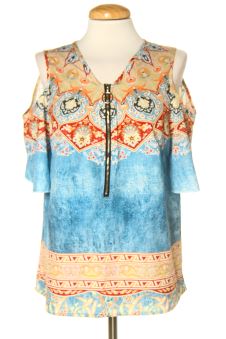 Blusa de manga corta M PERCENTIL