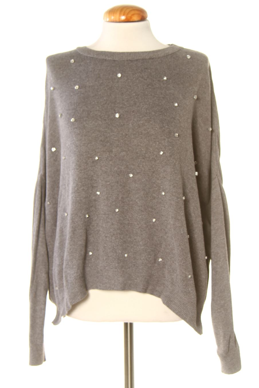 Jersey de Stradivarius de la talla XS, de color gris