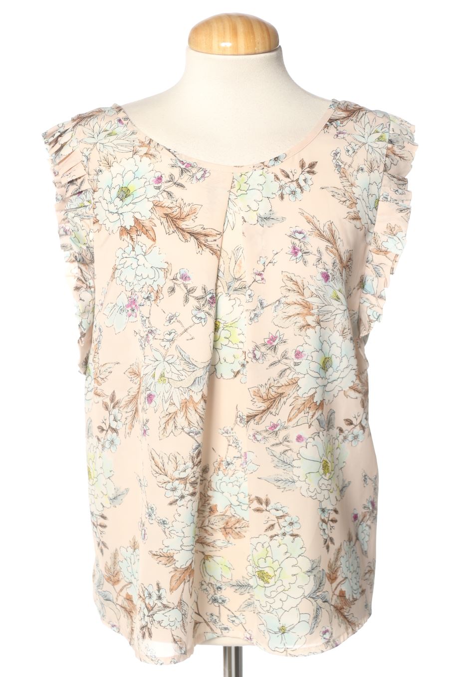 Blusa de manga corta de Molly Bracken de la talla M, de color estampado