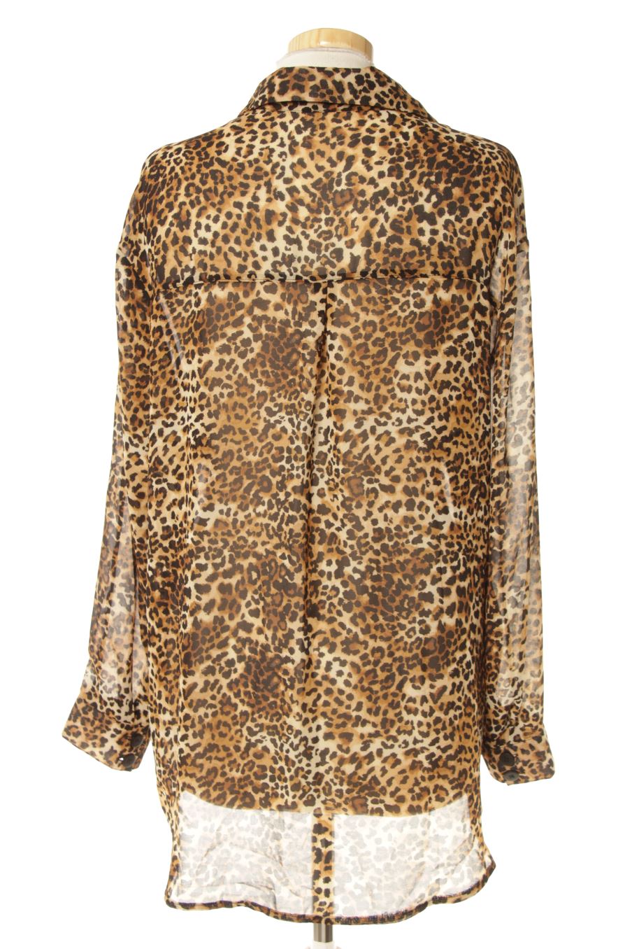 Camisa de Bershka de la talla S, de color animal print
