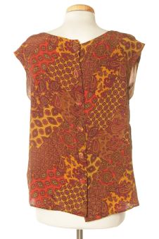 Blouse à manches courtes S Bel Air