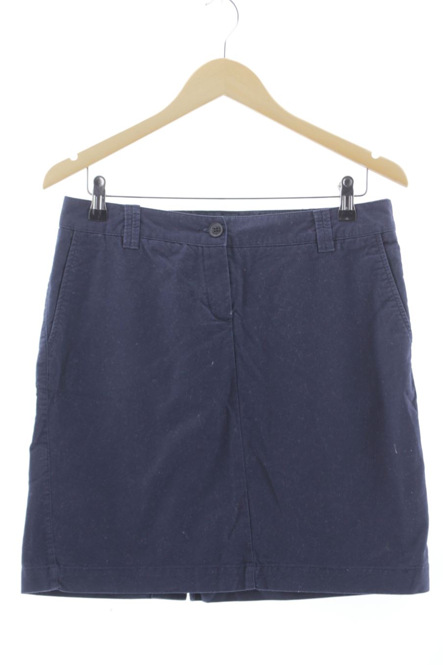 Falda de Mango de la talla 40, de color azul marino de ropa vaquera