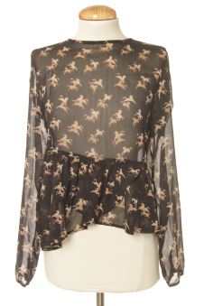 Blouse à manches longues S Mismash