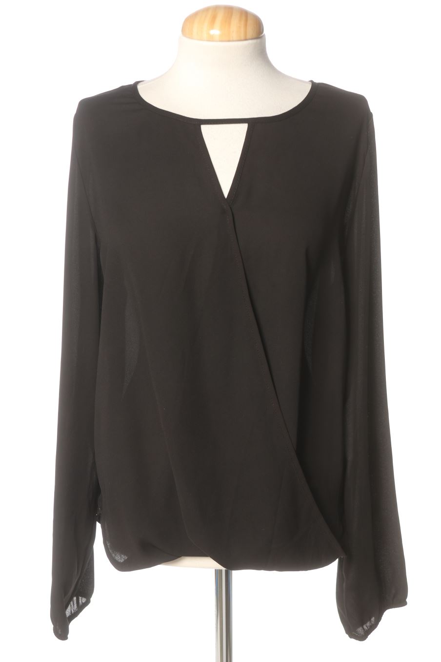 Blusa de manga larga de Yessica (C&A) de la talla 38, de color negro