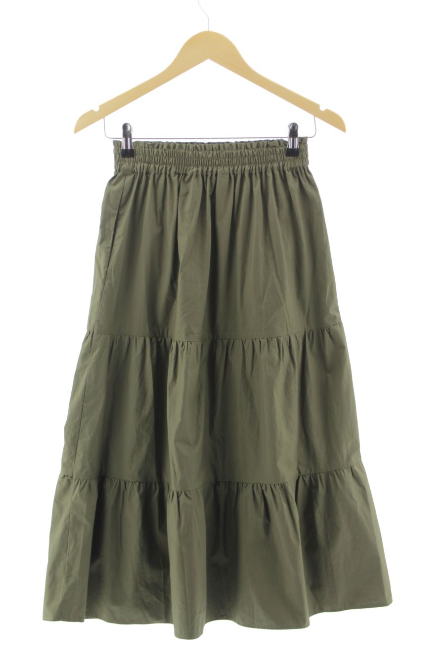 Faldas de H&M de la talla XS, de color verde