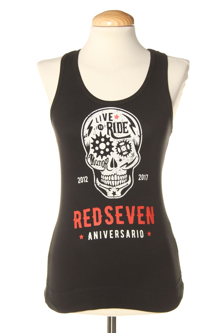 Camiseta sin mangas de Kariban de la talla S, de color negro