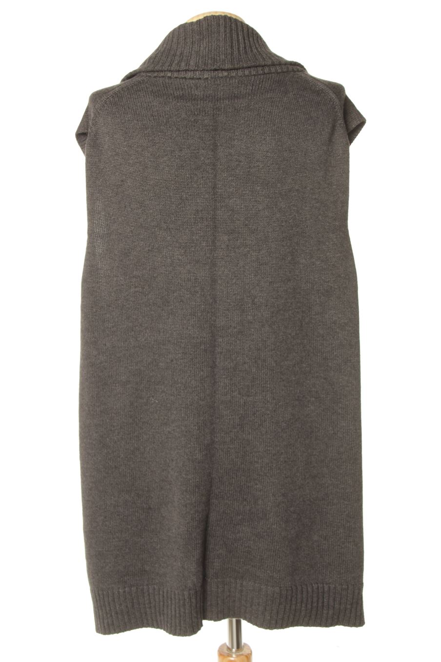 Chaleco de tela de Liz Claiborne de la talla XXL, de color gris