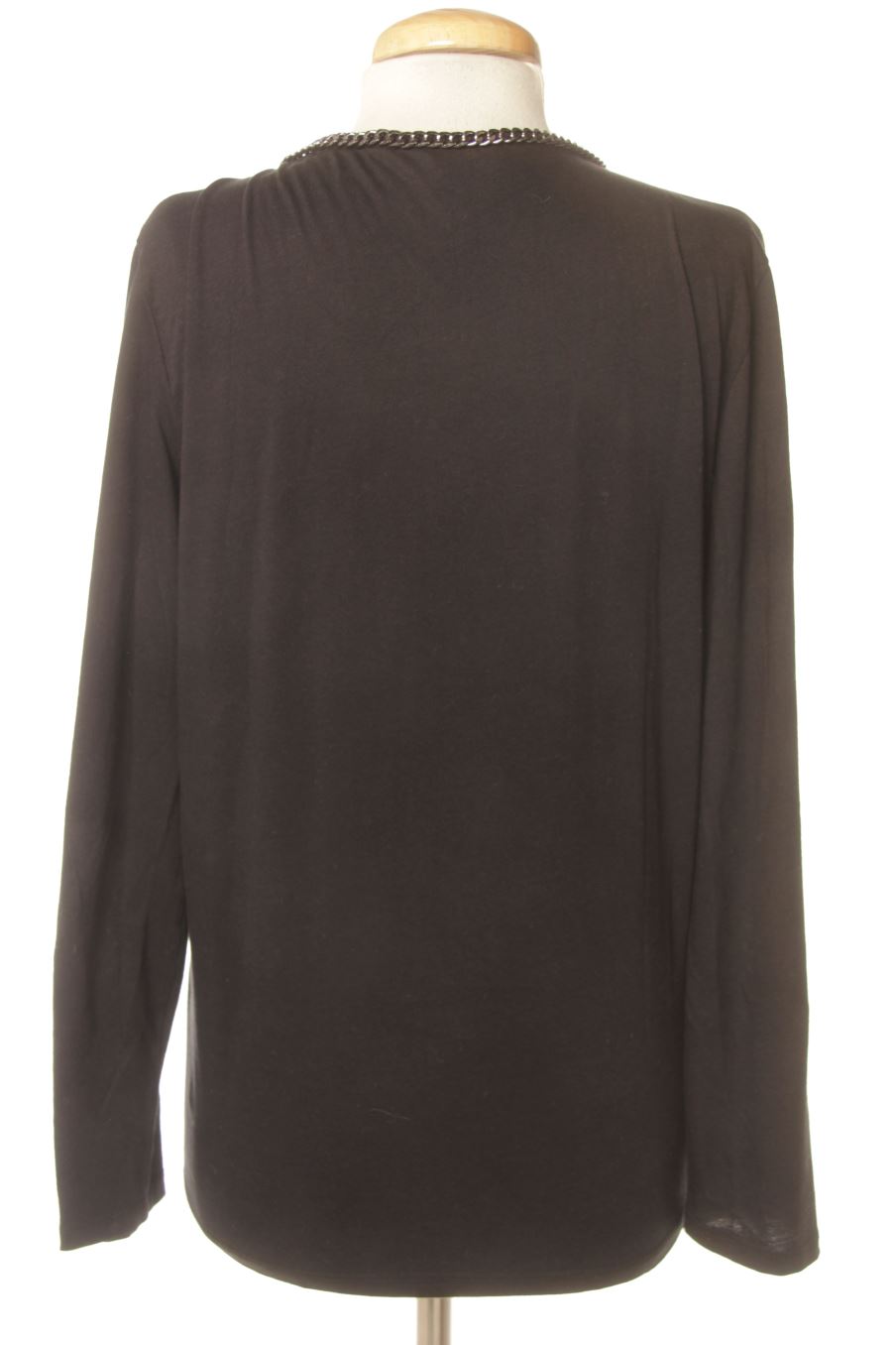 Langärmeliges T-Shirt von Esprit Größe M, Farbe Schwarz, für