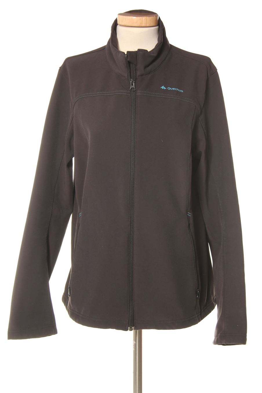 Blouson Quechua DECATHLON de la taille M de couleur noir