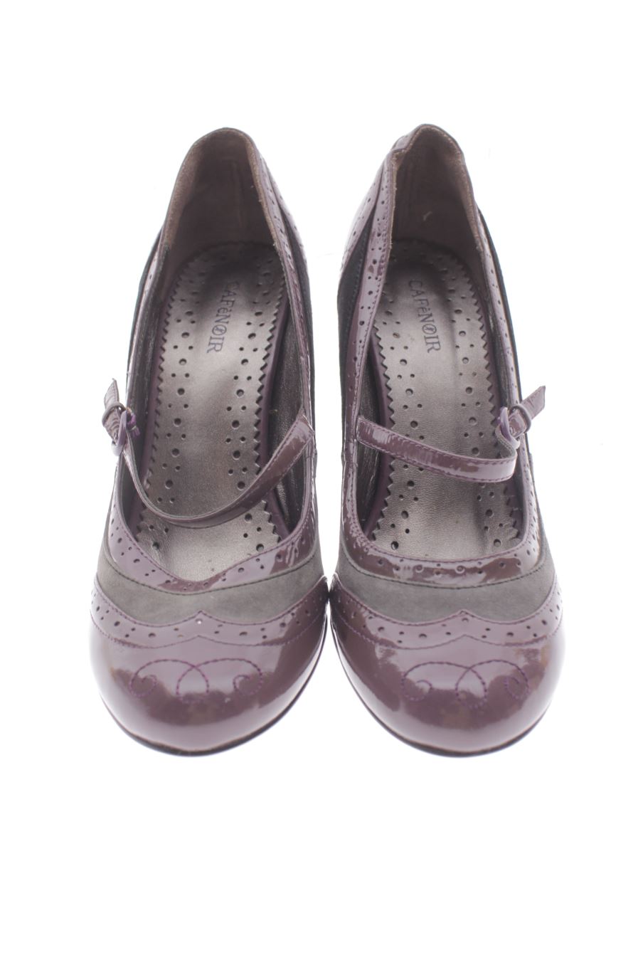 Zapatos de tacon de CafèNOir de la talla 40, de color morado de