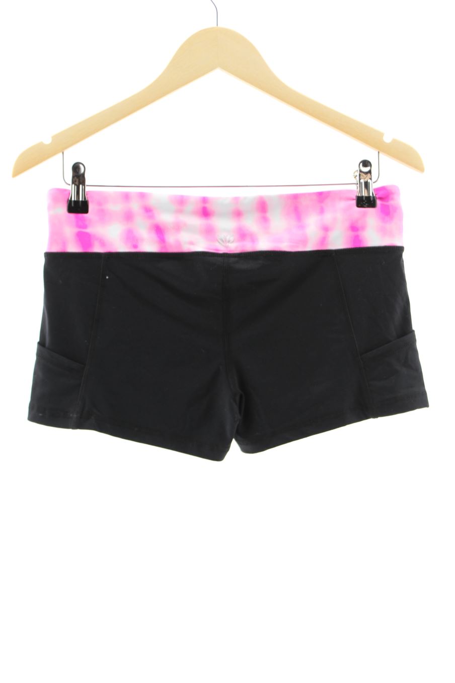 Pantalones cortos de deporte de Forever 21 de la talla L, de color negro