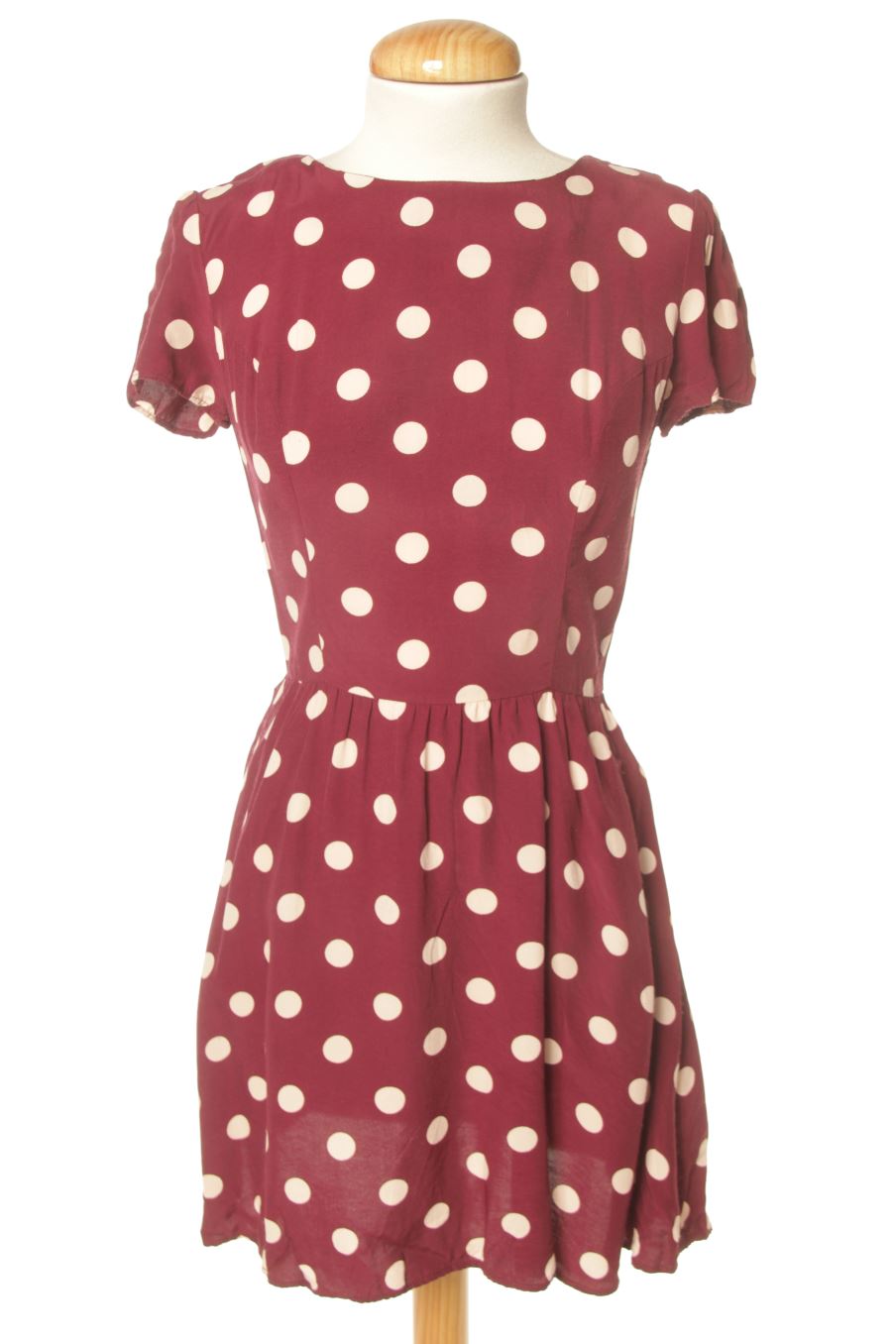 Robe casual Topshop de la taille 36, de couleur bordeaux