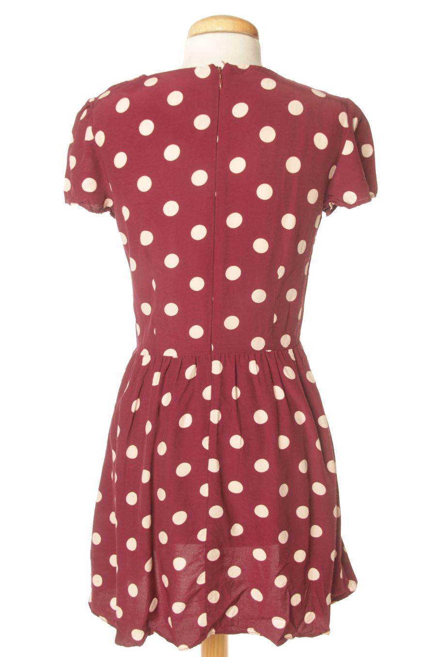 Robe casual Topshop de la taille 36, de couleur bordeaux