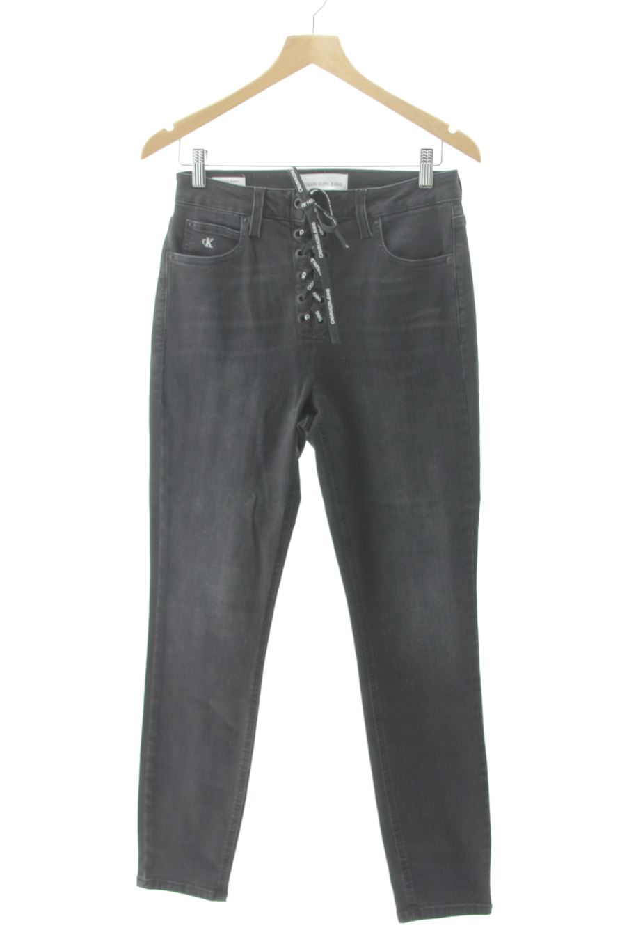 Jeans CALVIN KLEIN JEANS de la taille 40, de couleur noir de denim