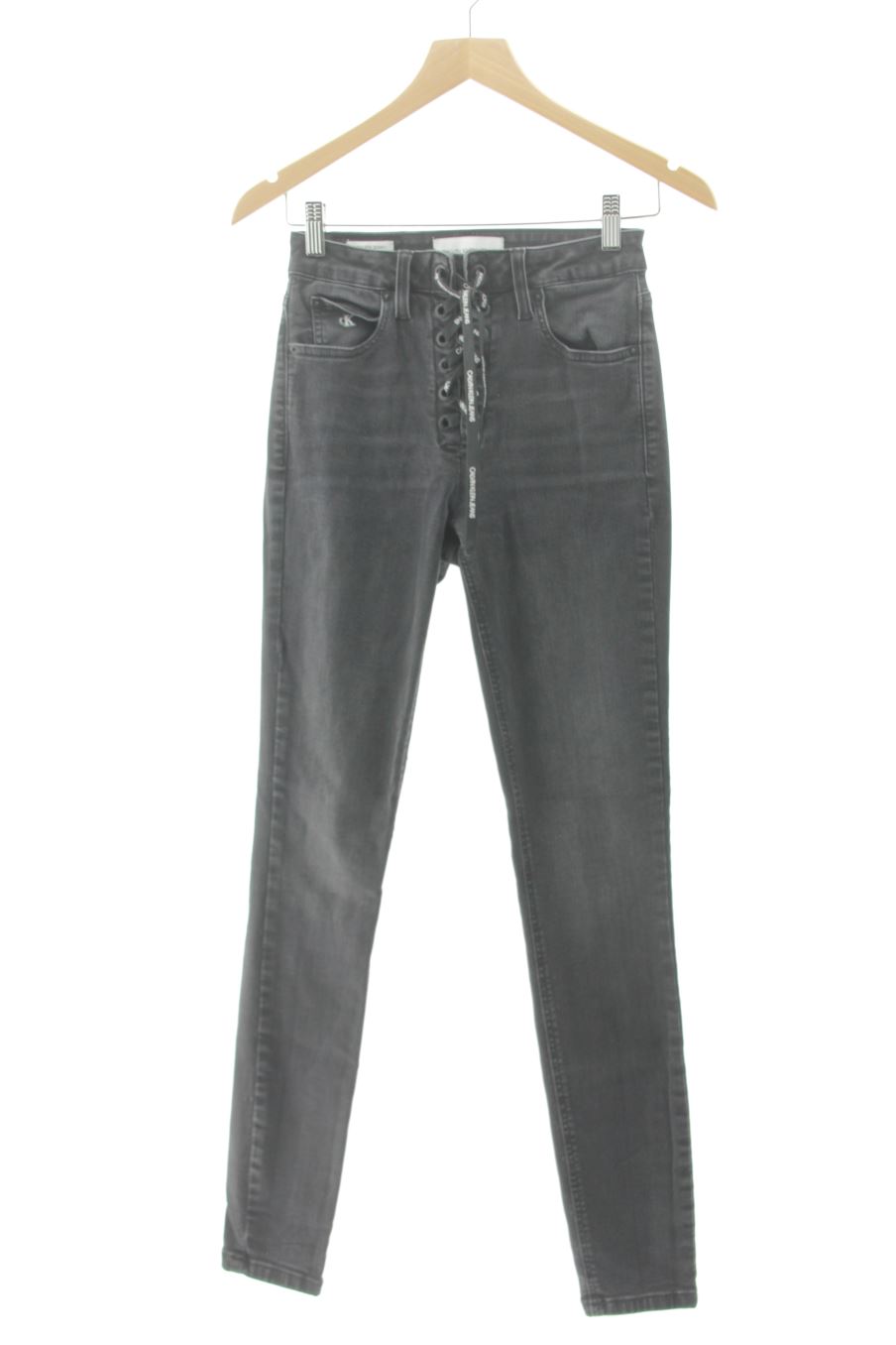 Jeans Calvin Klein de la taille 38, de couleur noir