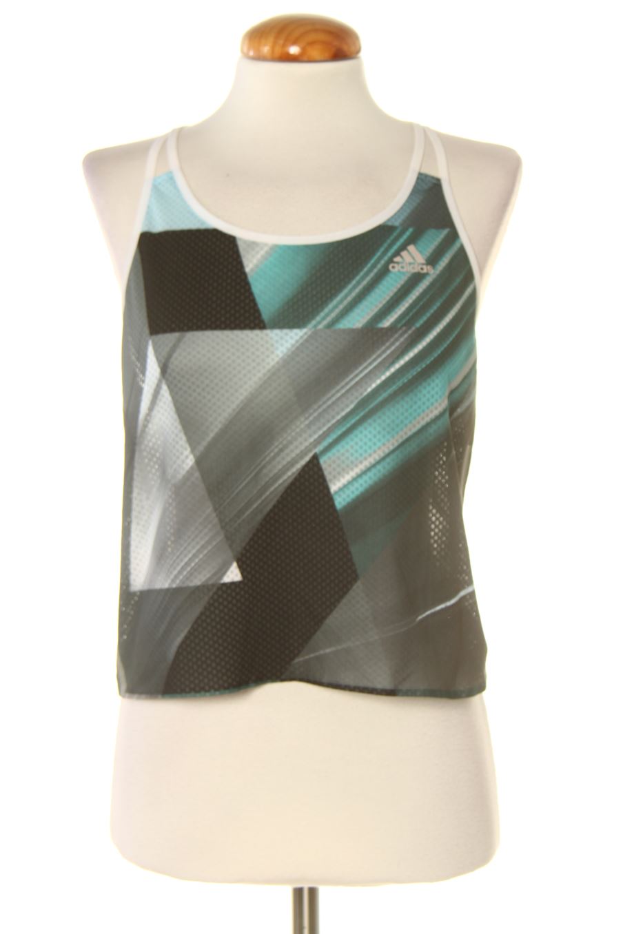 Top sport Adidas de la taille S, de couleur vert
