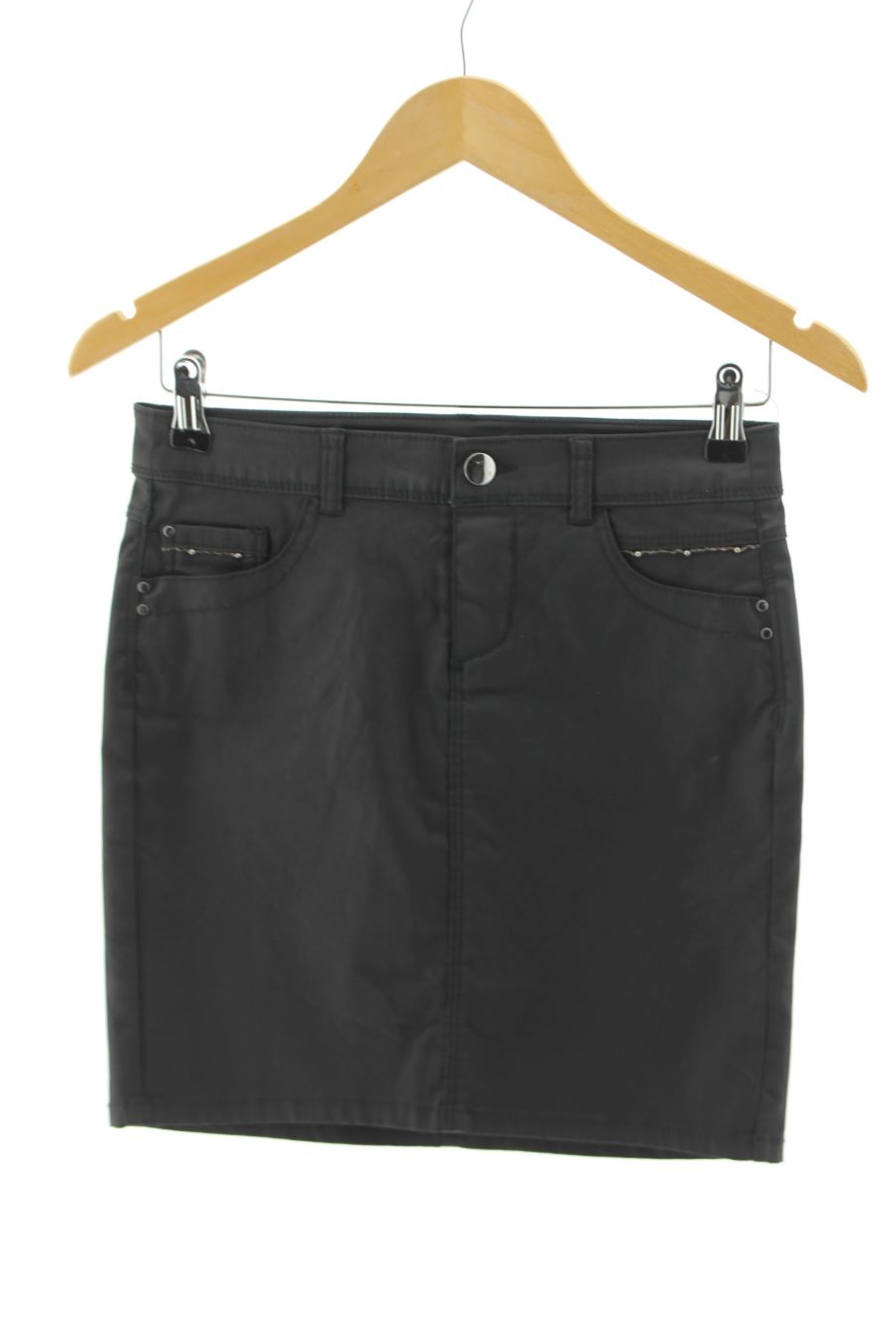 Falda de Grain de Malice de la talla 34, de color negro