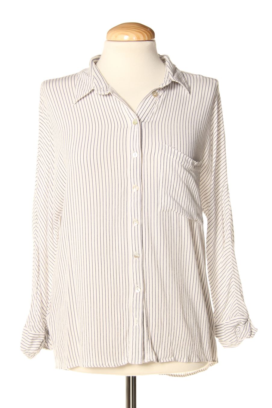 Camisa de Promod de la talla 38, de color rayas