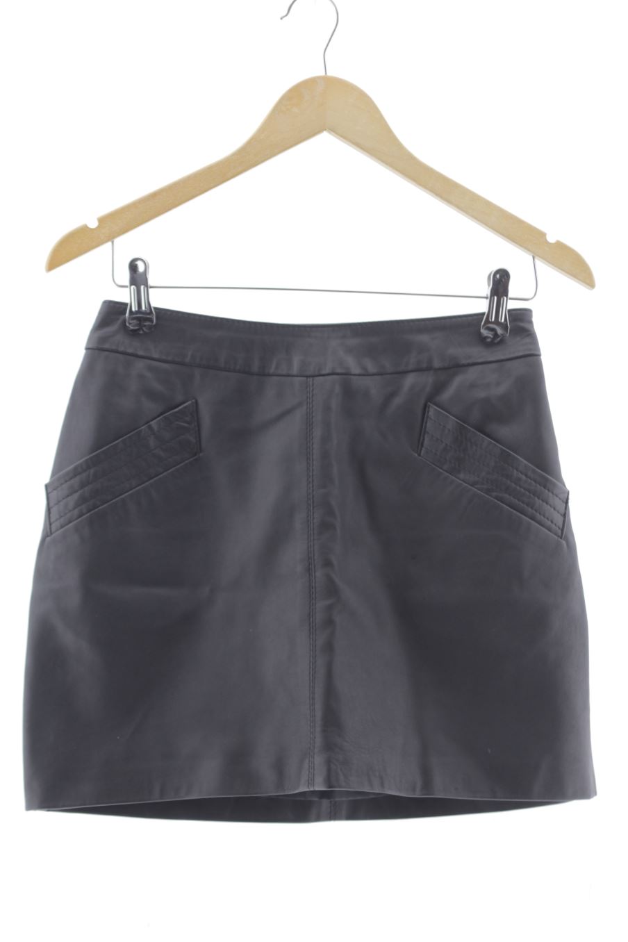 Aufwändiger Rock von Zara Größe M, Farbe Schwarz, aus Synthetisch für