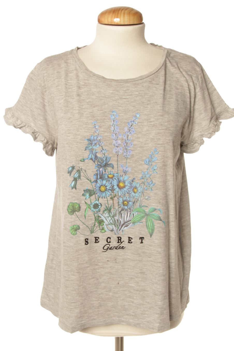 T-shirt Springfield de la taille M, de couleur gris
