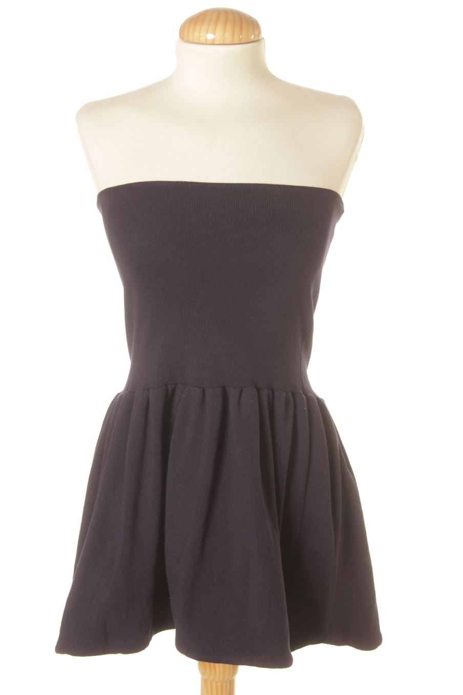 Robe casual Zara de la taille S, de couleur bleu marine