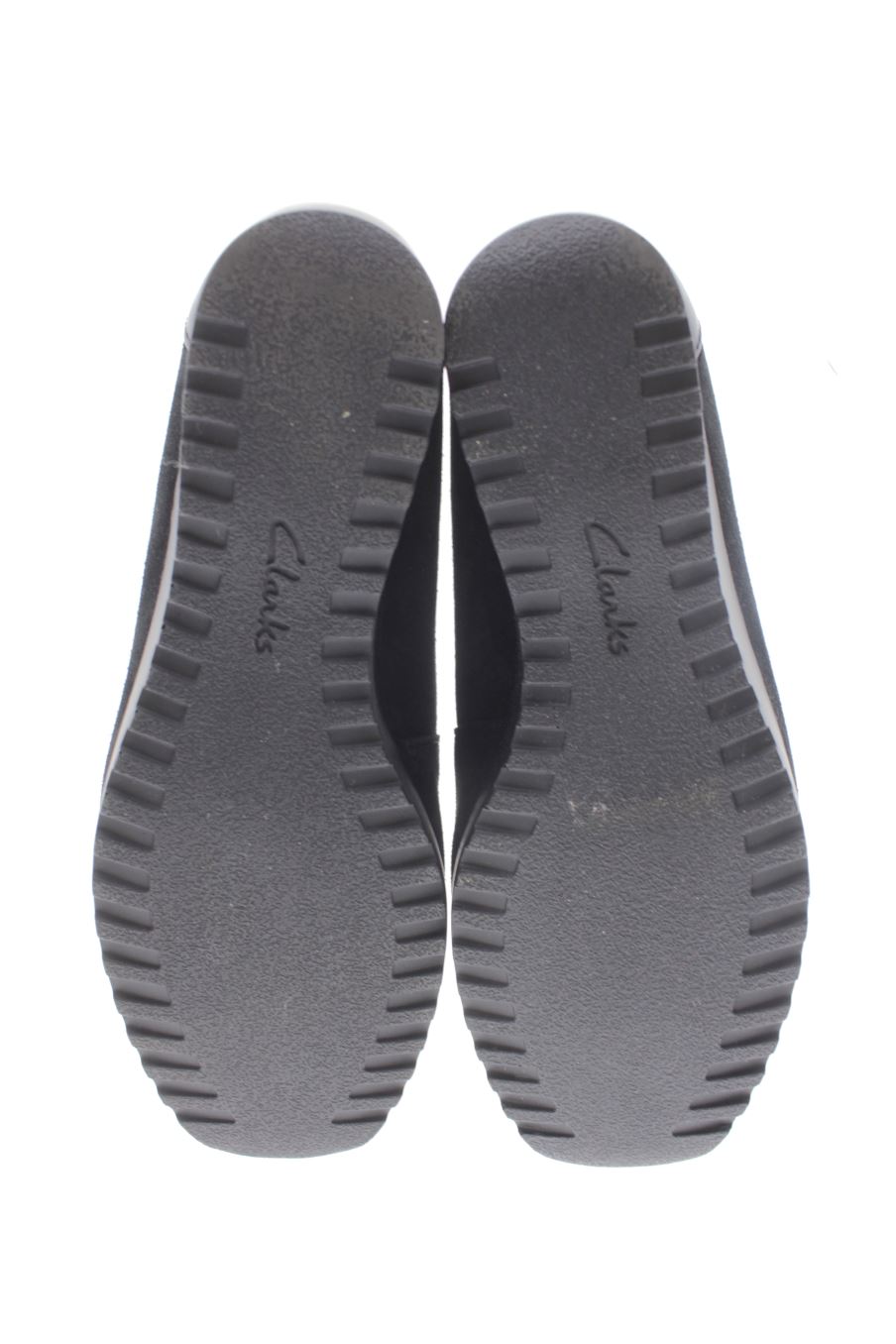 Zapatos planos de clarks de la talla 37, de color negro de