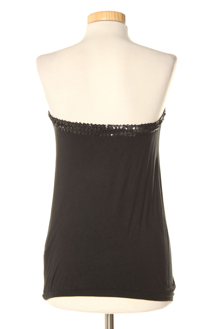 Top Stradivarius de la taille S, de couleur noir