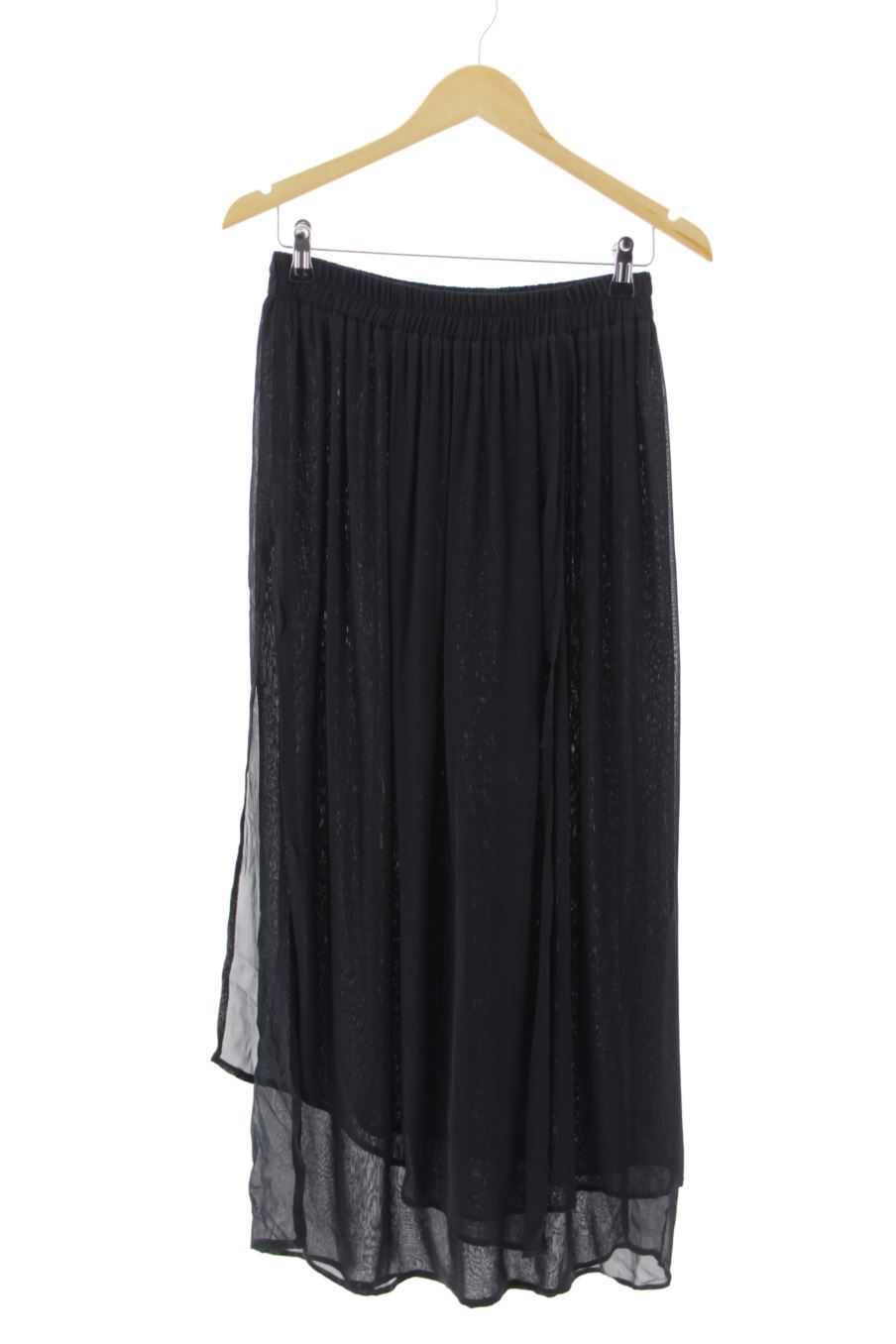 Faldas de Hopsack de la talla 36, de color negro