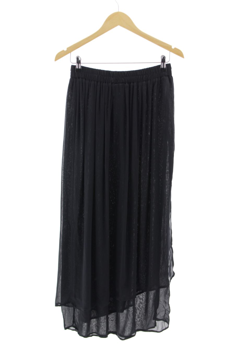 Faldas de Hopsack de la talla 36, de color negro