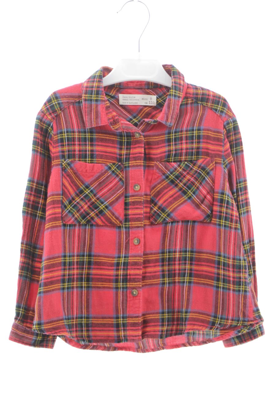 Camisa de manga larga de Zara de la talla 5 años de segunda mano