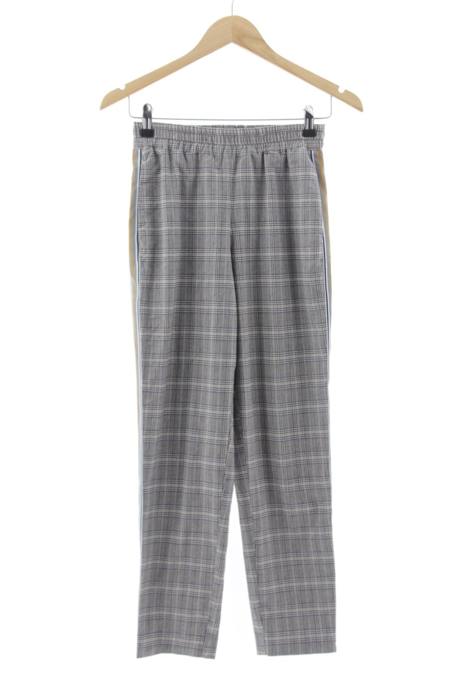 Pantaloni de Zara de la talla XS, de color quadri