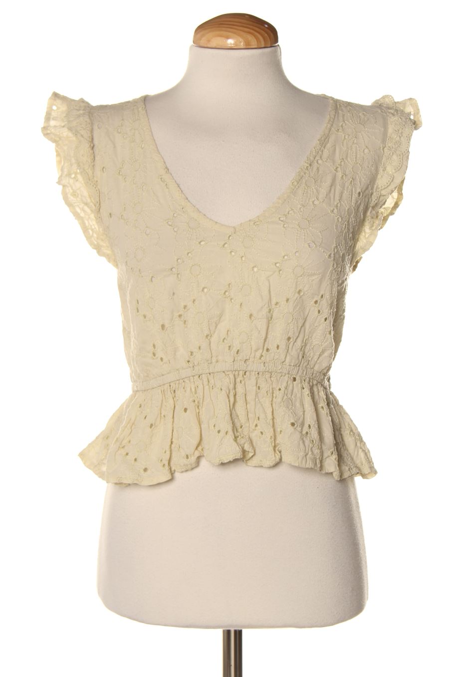 Top de Pimkie de la talla 34, de color amarillo