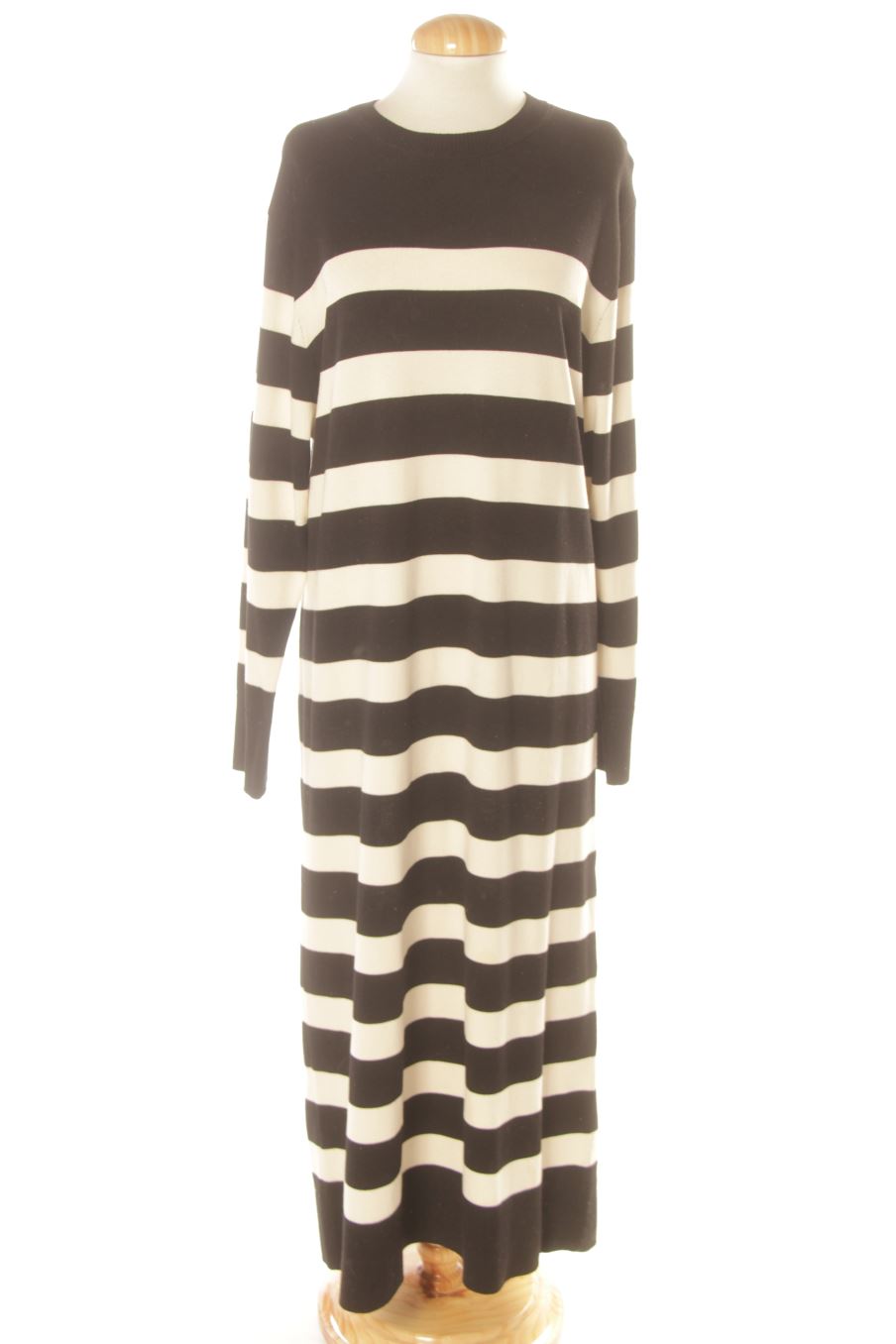 Vestito casual de Zara de la talla XL, de color righe