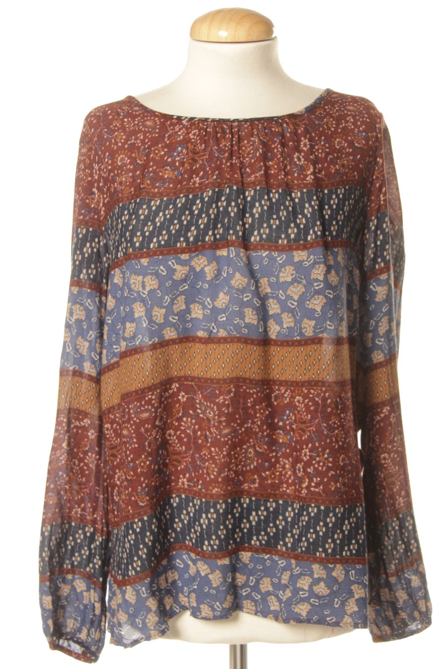 Blouse à manches longues Stradivarius de la taille L, de couleur imprimés