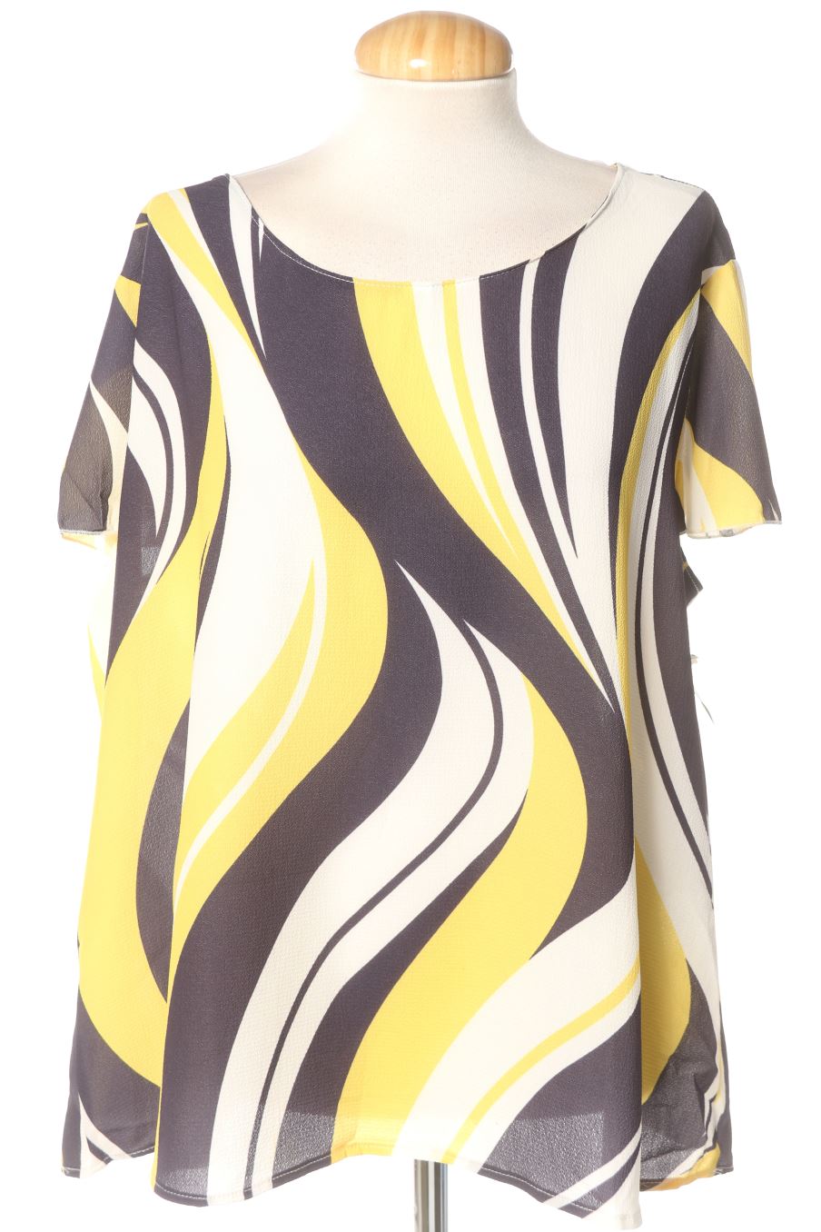 Blusa de manga corta de Festa de la talla 54, de color estampado