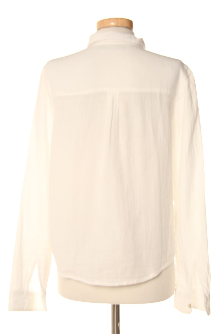 Chemise Monoprix de la taille 38, de couleur blanc