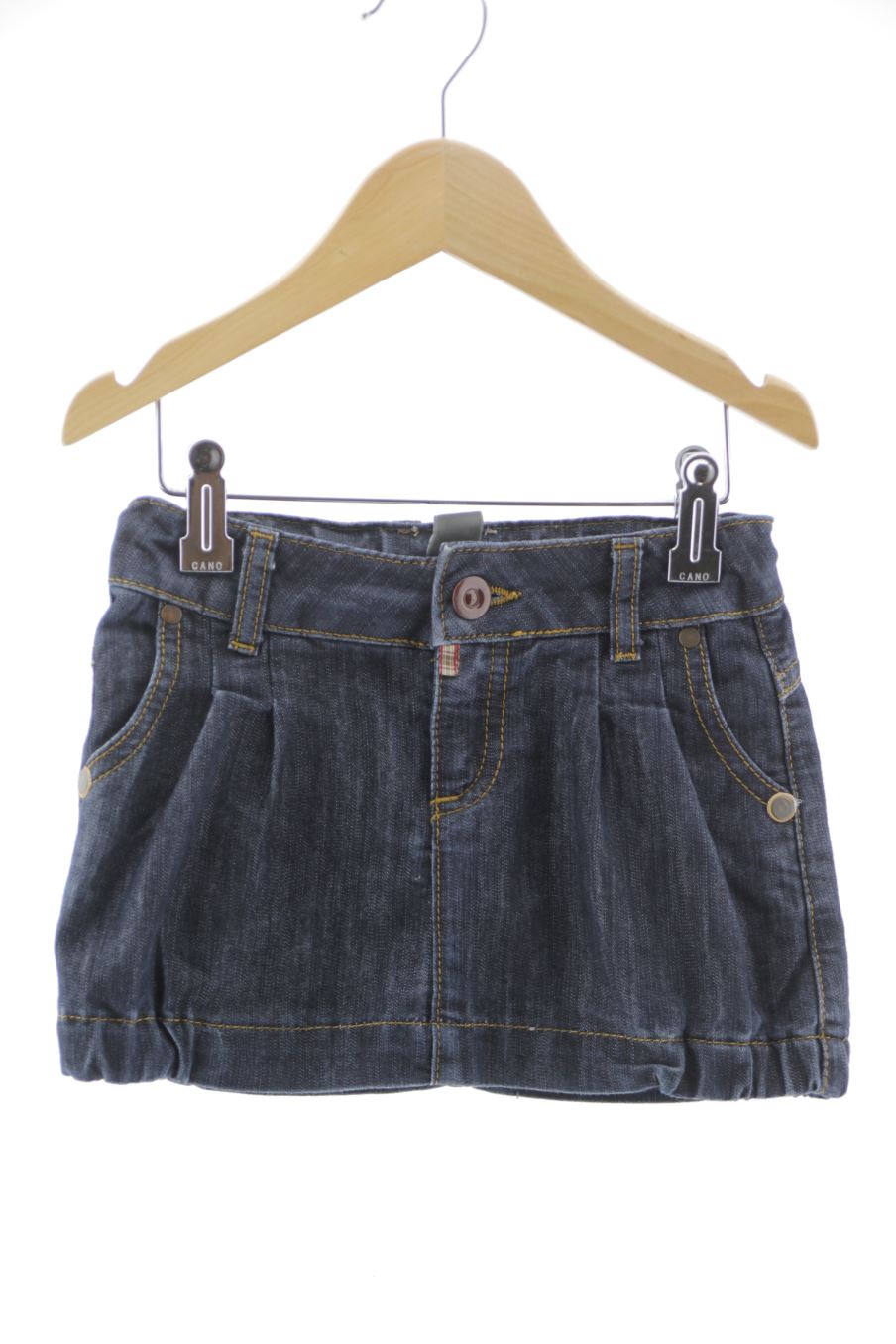 Falda de Zara de la talla 2 años de denim de segunda mano