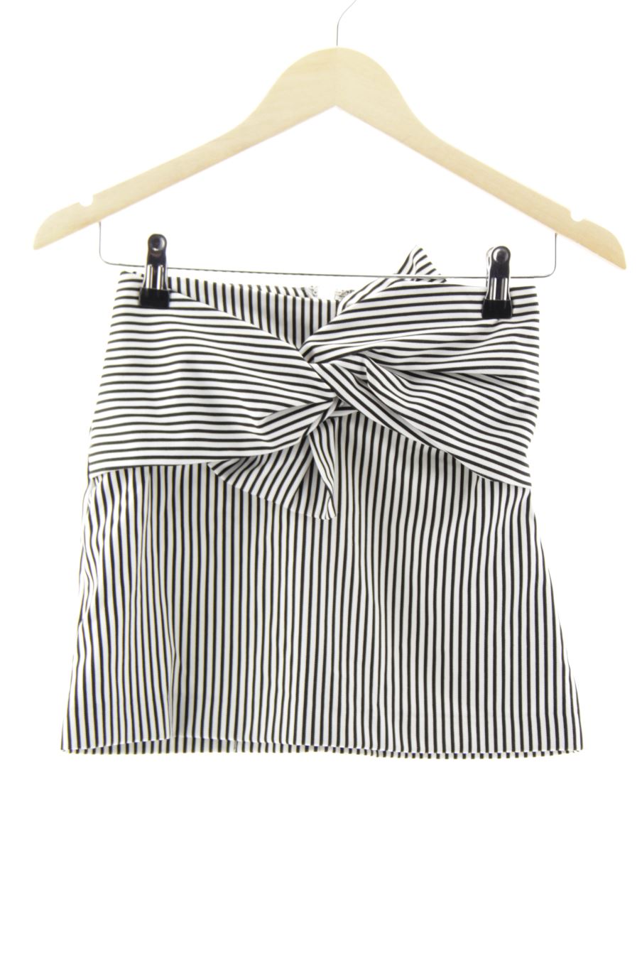 Gonna de Pull & Bear de la talla XS, de color righe
