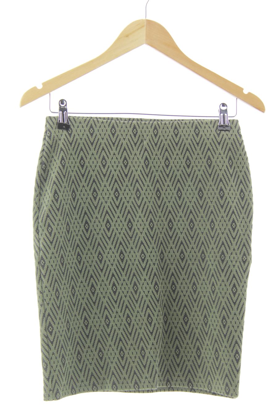 Falda de H&M de la talla S, de color verde